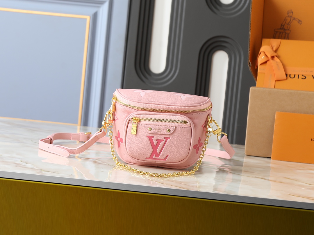 Louis Vuitton LV West BB Handbag Premium Canvas Model M25492 Padlock Detail Everyday Carry Unisex